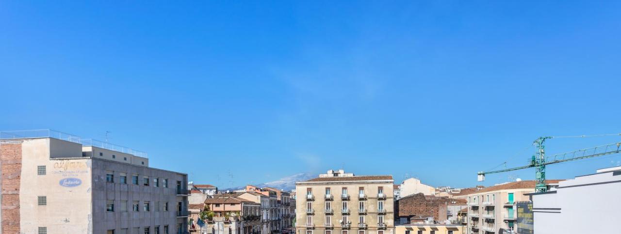 Libertà Frame Apartment with Terrace&Etna view Catânia Exterior foto